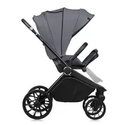 Carucior sport, Lionelo, Mika Plus, Cadru din aluminiu, Copertina XXL, Spatar reglabil in 3 pozitii, Cu accesorii, Pana la 22 kg, 6-48 luni; EN1888-1, EN1888-2 EN1466, Gri BYNLO-MIKA_PLUS_GREY_STONE