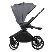 Carucior sport, Lionelo, Mika Plus, Cadru din aluminiu, Copertina XXL, Spatar reglabil in 3 pozitii, Cu accesorii, Pana la 22 kg, 6-48 luni; EN1888-1, EN1888-2 EN1466, Gri BYNLO-MIKA_PLUS_GREY_STONE