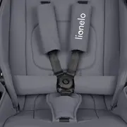 Carucior sport, Lionelo, Mika Plus, Cadru din aluminiu, Copertina XXL, Spatar reglabil in 3 pozitii, Cu accesorii, Pana la 22 kg, 6-48 luni; EN1888-1, EN1888-2 EN1466, Gri BYNLO-MIKA_PLUS_GREY_STONE