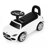 Masinuta de impins cu maner mercedes c class ecotoys 667 - alb edeedi667white