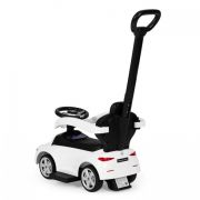 Masinuta de impins cu maner mercedes c class ecotoys 668 - alb edeedi668white