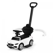 Masinuta de impins cu maner mercedes c class ecotoys 668 - alb edeedi668white