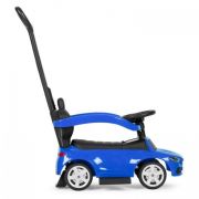 Masinuta de impins cu maner mercedes c class ecotoys 668 - albastru edeedi668blue