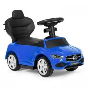 Masinuta de impins cu maner mercedes c class ecotoys 668 - albastru edeedi668blue