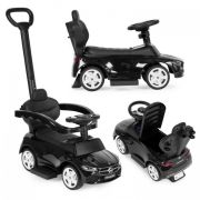 Masinuta de impins cu maner mercedes c class ecotoys 668 - negru edeedi668black