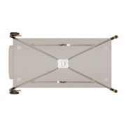 Patut pliant, Lionelo, Stefi Plus, Cu doua nivele, Cu intrare laterala cu fermoar, 2 roti, 120 x 60 cm, Conform cu standardul european de securitate EN 716, Bej BYNLO-STEFI_PLUS_BEIGE_CAPPUCCINO