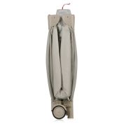 Patut pliant, Lionelo, Stefi Plus, Cu doua nivele, Cu intrare laterala cu fermoar, 2 roti, 120 x 60 cm, Conform cu standardul european de securitate EN 716, Bej BYNLO-STEFI_PLUS_BEIGE_CAPPUCCINO