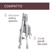 Scaun de masa Chicco Polly Armonia Carrara, 0luni+ CHC8714043-8