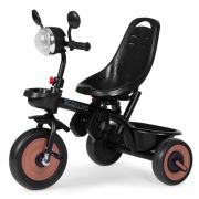 Tricicleta 3 in 1 pentru copii, scaun rotativ 360°, roti din spuma eva, ecotoys wql-066-51 - bej edeediwql-066-51beige