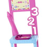 BARBIE SET DE JOACA PAPUSA BARBIE BRUNETA FACE CARIERA PROFESOARA VIVMTJCR71_JCR77