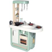 Bucatarie smoby cherry kitchen cu 25 accesorii hubs7600310914