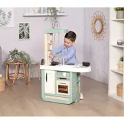 Bucatarie smoby cherry kitchen cu 25 accesorii hubs7600310914