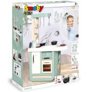 Bucatarie smoby cherry kitchen cu 25 accesorii hubs7600310914