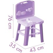 Bucatarie smoby gabby kitchen cu 16 accesorii hubs7600311908