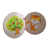 Carti Bebelusi 1 An+ Cu Ilustratii Prietenoase Goki 3Buc   Carboysafety CBKCBK-58604