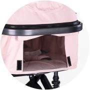 Carucior chipolino amore 3 in 1 pink marshmallow hubst-kkam02506pm
