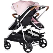Carucior gemeni chipolino duo smart 2 in 1 pink marshmallow hubkbds02506pm