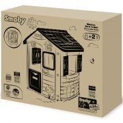 Casuta pentru copii smoby life jura lodge hubs7600810504