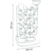 Perete de activitati smoby life 6 in 1 cu 29 accesorii hubs7600840301