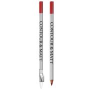 Creion pentru conturul buzelor, Contour and Matt, Revers, nr.07 Red, mat