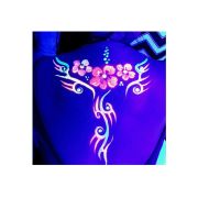 Creion stralucitor in lumina UV, pentru fata si corp, Rosu GLOW ME UP! MCSPGAI1H06