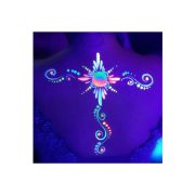 Creion stralucitor in lumina UV, pentru fata si corp, Rosu GLOW ME UP! MCSPGAI1H06