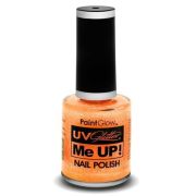 Lac de unghii cu sclipici, stralucitor in lumina UV, Glitter Me Up! UV, A38 Peach Paradise MCSPGA1061A38