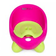 Olita pentru copii, insertie detasabila, picioare antiderapante ecotoys pp112 - roz-verde edeedipp112red