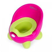 Olita pentru copii, insertie detasabila, picioare antiderapante ecotoys pp112 - roz-verde edeedipp112red