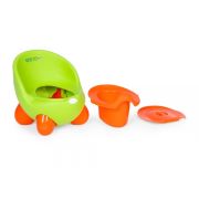 Olita pentru copii, insertie detasabila, picioare antiderapante ecotoys pp112 - verde edeedipp112green