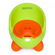 Olita pentru copii, insertie detasabila, picioare antiderapante ecotoys pp112 - verde edeedipp112green