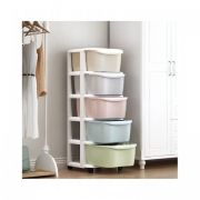 Raft cu 5 compartimente pentru depozitarea diverselor obiecte modernhome po10 - multicolor edeedipo10