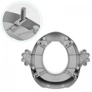 Reductor toaleta cu manere pentru copii ecotoys pp104 - gri edeedipp104grey