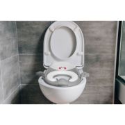 Reductor toaleta cu manere pentru copii ecotoys pp104 - gri edeedipp104grey