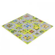 Salteluta de joaca pentru copii 90.5 x 90.5 x 1 cm ecoeva018 - orasel edeediecoeva018