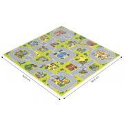 Salteluta de joaca pentru copii 90.5 x 90.5 x 1 cm ecoeva018 - orasel edeediecoeva018