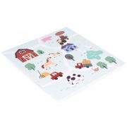 Salteluta de joaca pentru copii 90.5 x 90.5 x 1 cm ecoeva020 - ferma edeediecoeva020