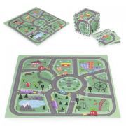 Salteluta de joaca pentru copii 90.5 x 90.5 x 1 cm ecoeva021 - orasel edeediecoeva021