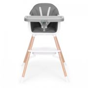 Scaun de masa 2 in 1 ecotoys hc508 - gri edeedihc508grey