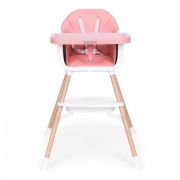 Scaun de masa 2 in 1 ecotoys hc508 - roz edeedihc508pink