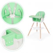 Scaun de masa 2 in 1 ecotoys hc508 - verde edeedihc508green