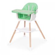 Scaun de masa 2 in 1 ecotoys hc508 - verde edeedihc508green