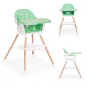 Scaun de masa 2 in 1 ecotoys hc508 - verde edeedihc508green