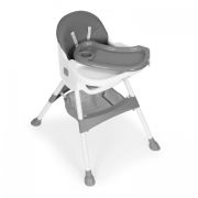 Scaun de masa pentru copii ecotoys hc521 - gri edeedihc521grey