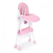 Scaun de masa pentru copii ecotoys hc521 - roz edeedihc521pink