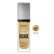 Set 12 bucati Fond de ten cu pompita, Skin Visage Expert, Revers, 30 ml