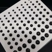 Strassuri autoadezive pentru machiaj Black Drops, pentru fata, corp, unghii, Chique
