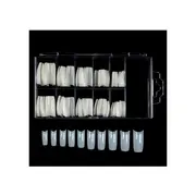 Tipsuri pentru unghii, natur, set de 100buc