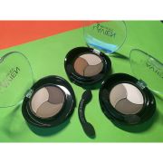 Fard de pleoape in trei nuante, Lavien Trio, Setul 1 mixt, 12 bucati, nuante nude mate