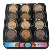 Fard de pleoape monocolor, Mineral Pure, Setul 1, mixt de 12 bucati, nuante mate, nude